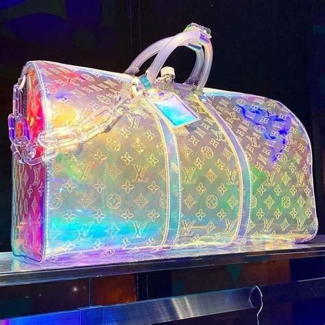 holographic louis vuitton bag|Louis Vuitton rainbow monogram bag.